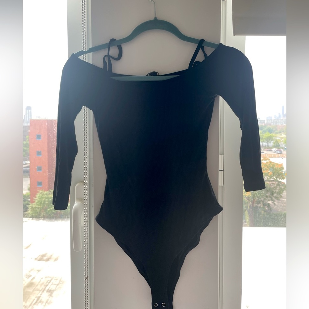 Black top bodysuit